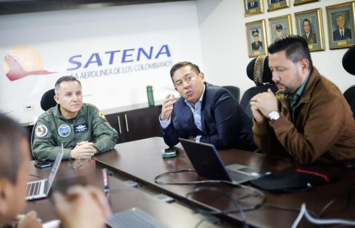 Il governatore di Boyacá si sta attivando con la compagnia aerea Satena per realizzare operazioni aeree tra il dipartimento e Casanare