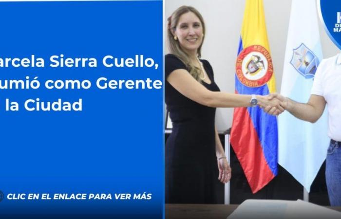 Marcela Sierra Cuello, ha assunto la carica di amministratore della città