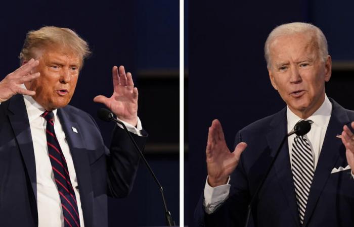 Joe Biden e Donald Trump si preparano per il loro primo concorso televisivo