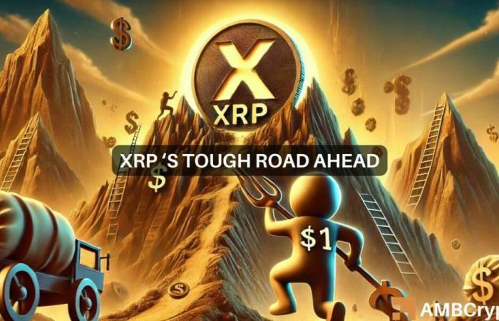 XRP potrebbe raggiungere $ 1 nel 2024, ma la grande sfida rimane