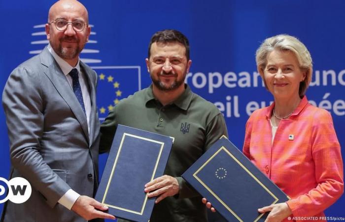 Zelenskyj firma un accordo di sicurezza con l’UE – DW – 27/06/2024