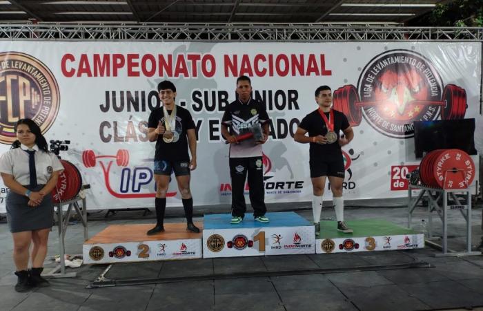Cesar Power Lifting ha ottenuto 10 medaglie nel Campionato Nazionale di Cúcuta