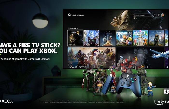Xbox Gaming arriva su Fire TV per giocare senza la necessità di una console