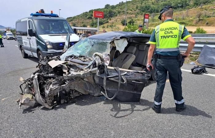 Un uomo di 47 anni muore in un incidente stradale sulla A-12, a Legarda – Navarra