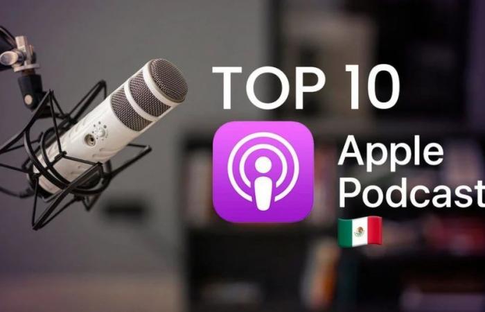 La top 10 dei podcast più ascoltati oggi da Apple Mexico
