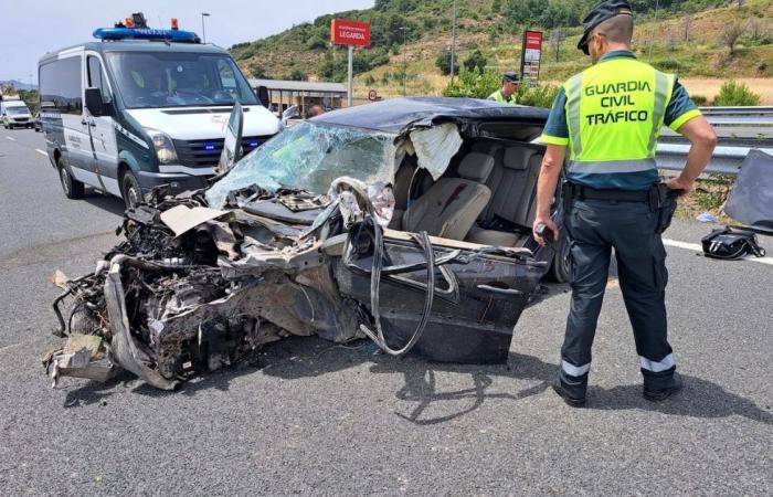 Un uomo muore e una donna rimane ferita in un incidente sulla A-12, a Legarda | Euskal Herria