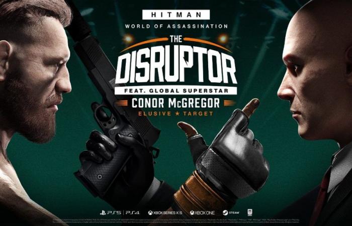 Conor McGregor sarà il bersaglio sfuggente nella nuova missione Hitman