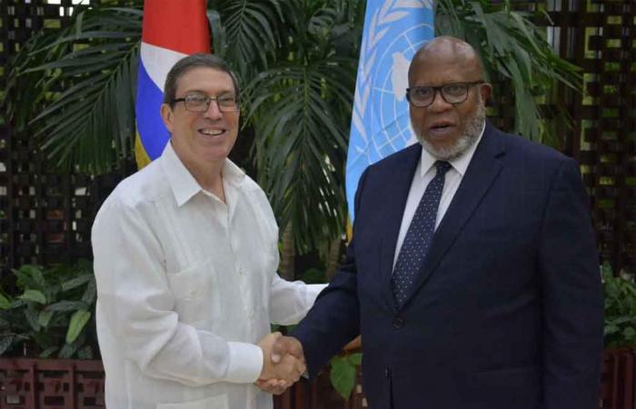 Il presidente dell’UNGA sottolinea l’impegno di Cuba per il multilateralismo (+Foto)