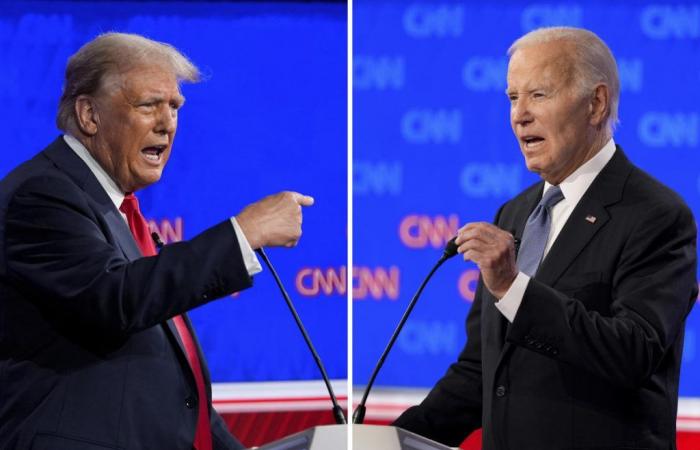 Biden e Trump discutono di golf nel loro dibattito presidenziale