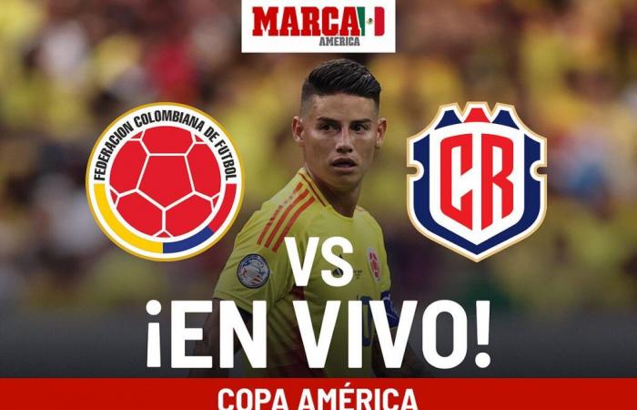 Copa America: guarda Colombia vs Costa Rica LIVE online. Partita oggi Copa América 2024