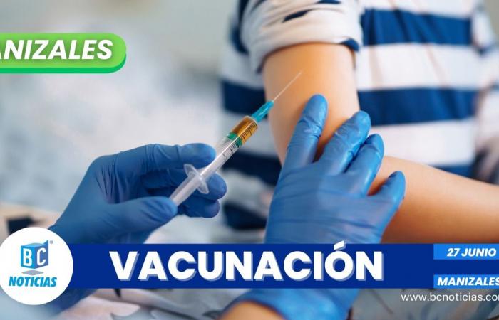 Questo venerdì ci sarà una nuova giornata di vaccinazione a Manizales