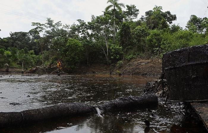 L’Ecuador si trova ad affrontare una fuoriuscita di petrolio che contamina un fiume in Amazzonia