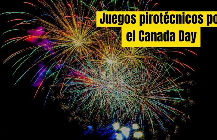 Fuochi d’artificio del Canada Day