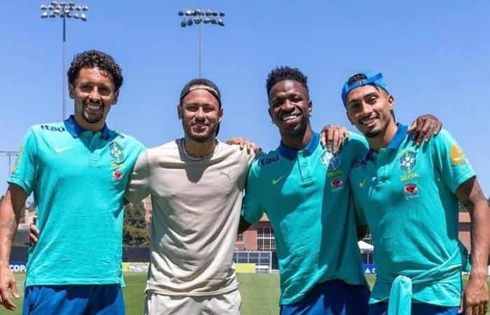 Video: il recupero di Neymar con una squadra della NFL durante la Copa América :: Olé USA