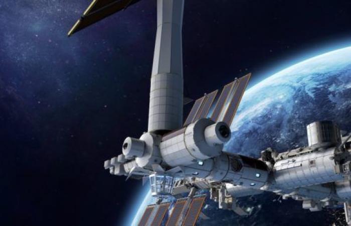 La nave USDV di SpaceX che avrà il compito di inviare la ISS sul fondo del Pacifico