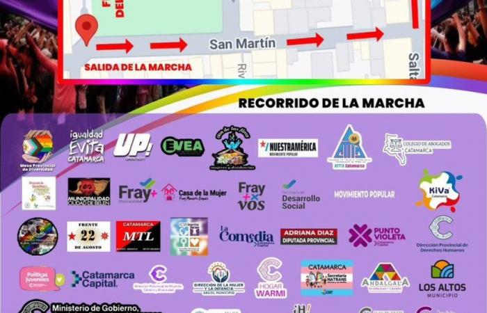 Oggi si svolge la marcia e il festival del Pride Catamarca 2024