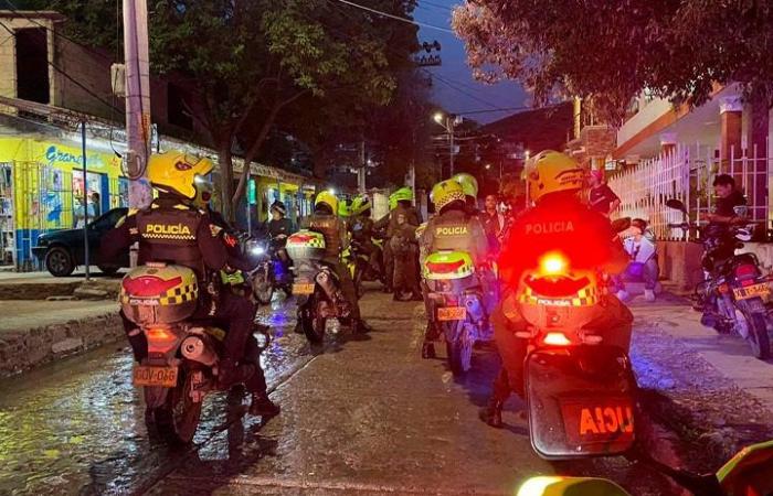 Con operazioni di sicurezza, la Polizia ha preso il controllo di diversi quartieri di Santa Marta