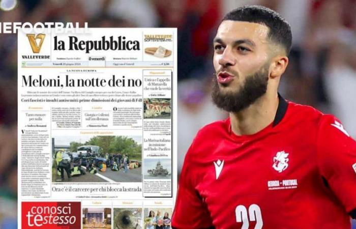 Repubblica: Il Milan punta sull’attaccante della Georgia, capocannoniere di Euro 2024