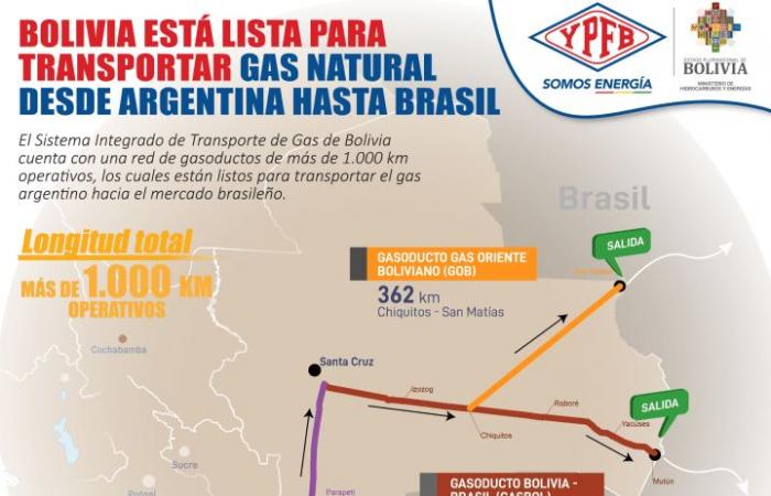 Gas da Vaca Muerta al Brasile: ottobre è il termine per definire se verranno utilizzati i gasdotti della Bolivia