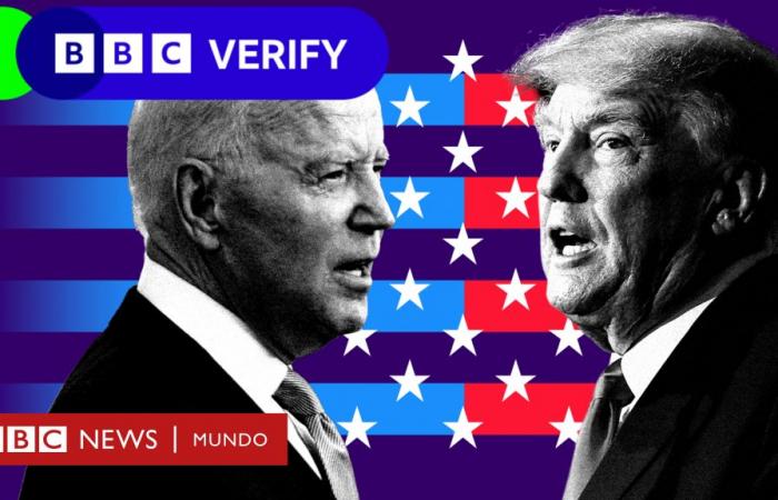 Trump vs Biden: 8 falsità e incoerenze nel dibattito presidenziale americano verificate dalla BBC
