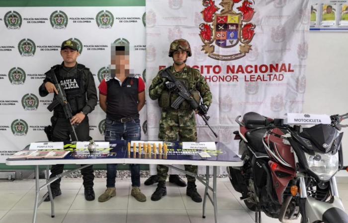 Catturato a Recetor alias “Gedioco”, miliziano dell’ELN e delle FARC
