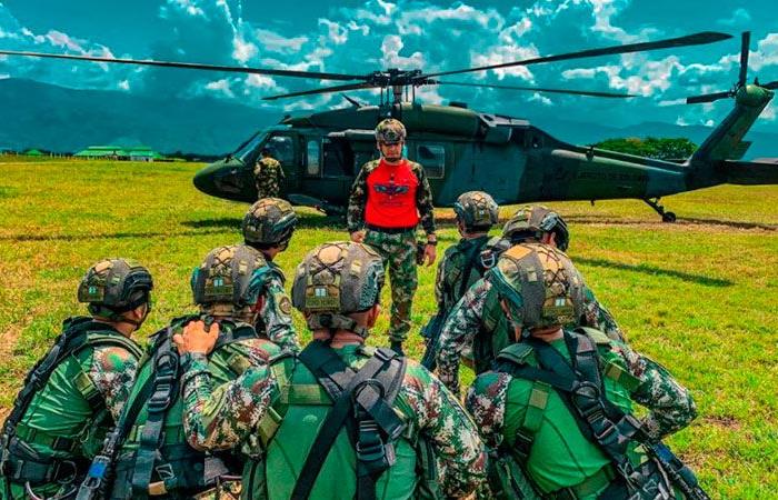 L’esercito ha localizzato e distrutto un ordigno esplosivo a Cauca