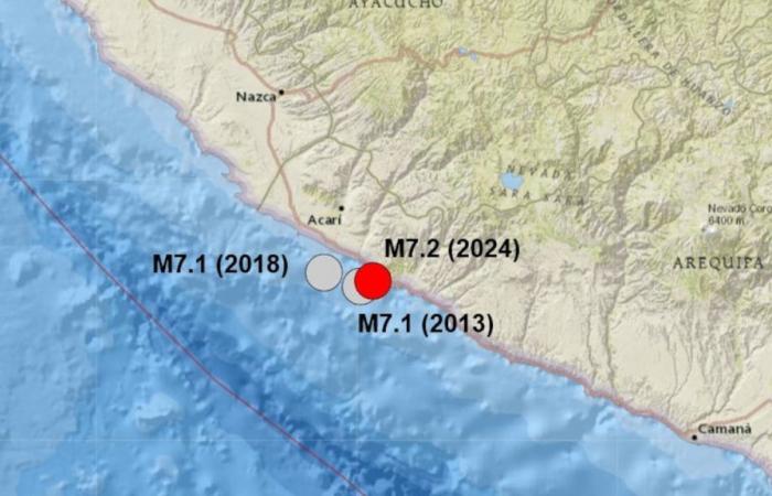 L’allerta tsunami è stata esclusa sulle coste del Pacifico a causa del terremoto di magnitudo 7.0 che ha colpito il sud del Perù