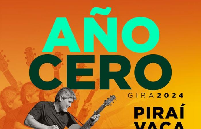 Piraí Vaca si esibirà a Santa Cruz come parte del suo tour Year Zero