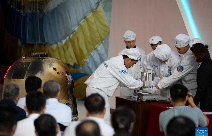 La missione cinese Chang’e-6 raccoglie 1.935,3 grammi di campioni dal lato nascosto della Luna