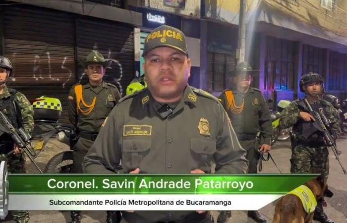 Attacco frontale contro il microtraffico nell’area metropolitana di Bucaramanga