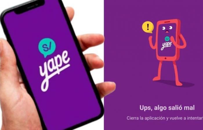 Yape registra un calo a livello nazionale: gli utenti segnalano che non si possono effettuare né bonifici né pagamenti