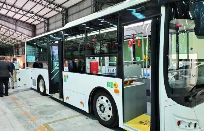 I dettagli vengono adeguati in modo che gli autobus elettrici donati da Taiwan arrivino ora nel paese