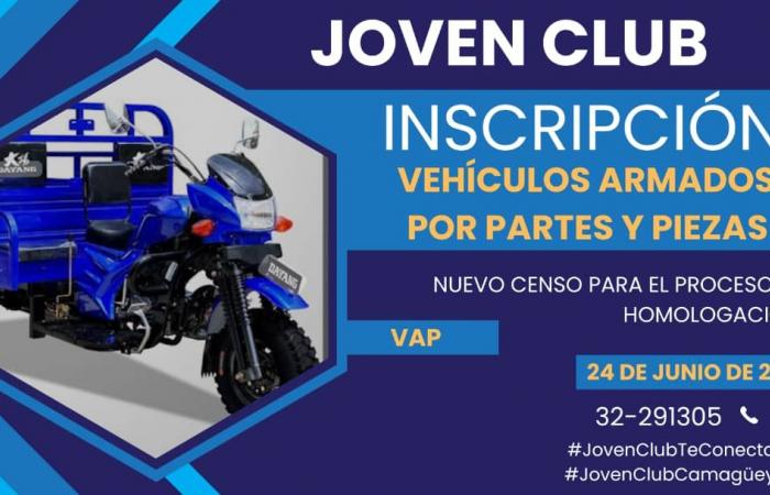 Il Joven Club di Camagüey fornisce consulenza per il processo di omologazione del veicolo (+ Foto)
