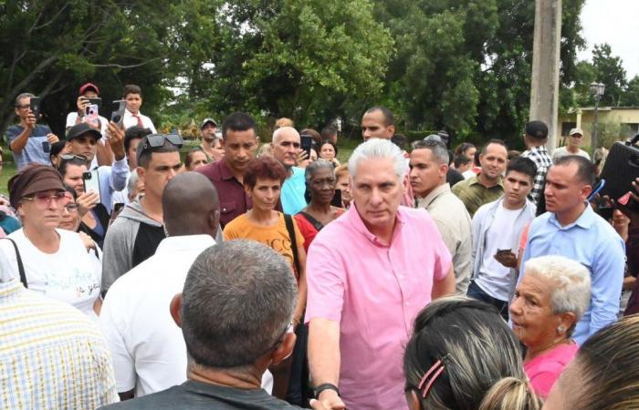 Díaz-Canel visita il comune di Cienfuegos Aguada de Pasajeros (+foto)