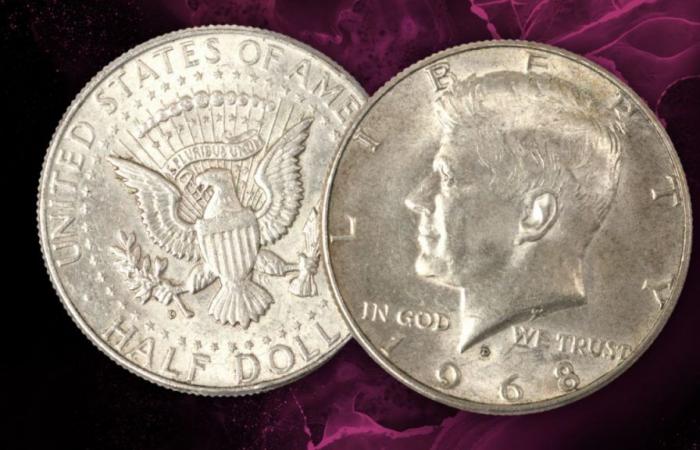 Danno fino a $ 45.000 per questa moneta da 50 centesimi di John F. Kennedy
