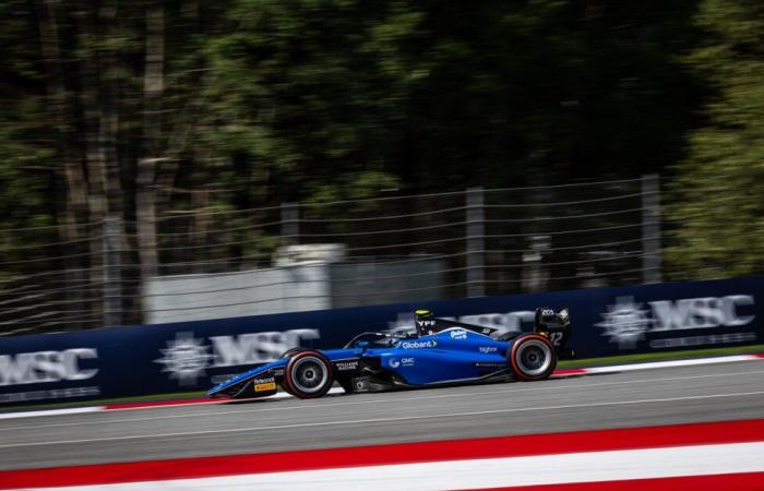 Colapinto attardato nella FIA F2 Sprint austriaca