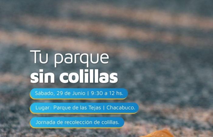 Partecipa all’evento “Il tuo parco senza mozziconi di sigaretta” al Parque de las Tejas
