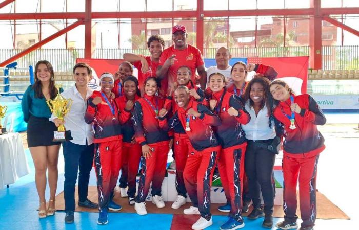 Valle del Cauca ha vinto il titolo nazionale di pugilato giovanile –
