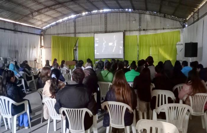 Cinema a scuola è stato realizzato in sei istituti rurali dei dipartimenti di Paraná e Nogoyá