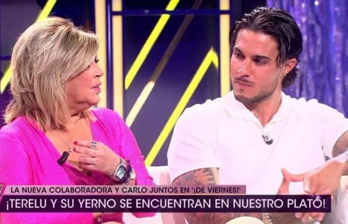 Carlo Costanzia e Terelu Campos si incontrano per la prima volta sul set: la domanda della televisione sulla sua relazione con Alejandra Rubio