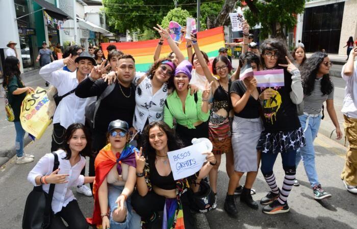 Neiva si è unita alla marcia per l’orgoglio LGBTIQ+ • La Nación