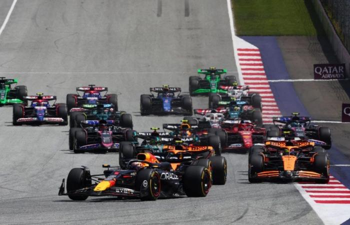 F1, dal vivo | Gara sprint del GP d’Austria: Verstappen vince sulla McLaren