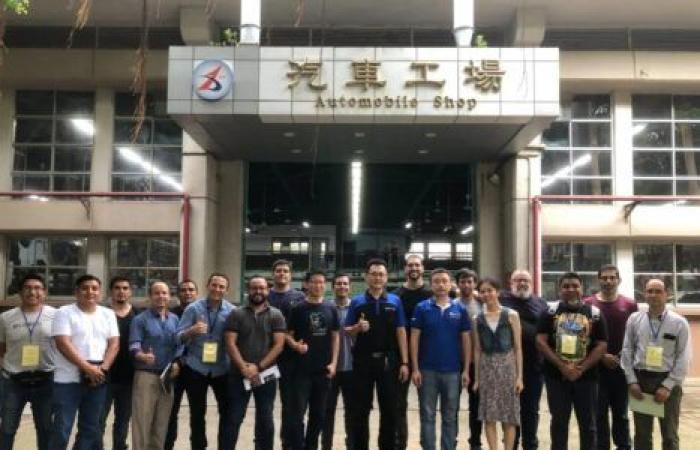 Professore di ricerca dell’UTN formatosi a Taiwan sui veicoli elettrici