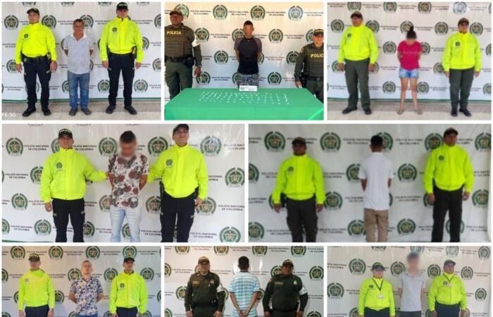 L’operazione ‘Medusa’ ha portato alla cattura di otto persone a Neiva • La Nación