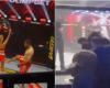 I partecipanti lo hanno picchiato: il lottatore iraniano ha preso a calci una donna sul ring ed è stato squalificato a vita dalla lega russa