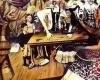 Questo è il famoso dipinto “La tavola ferita” di Frida Kahlo andato perduto per più di 60 anni