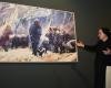 Arte a Saragozza | Isabel Guerra reinterpreta “La nevicata” di Goya