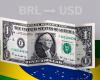 Valore di chiusura del dollaro in Brasile questo 8 maggio da USD a BRL
