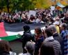 I canadesi marciano a Toronto contro l’aggressione israeliana contro la Palestina