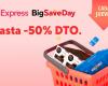 Solo oggi, smartphone, tablet, console e molto altro con sconti fino al 57% durante il Big Save Day di AliExpress